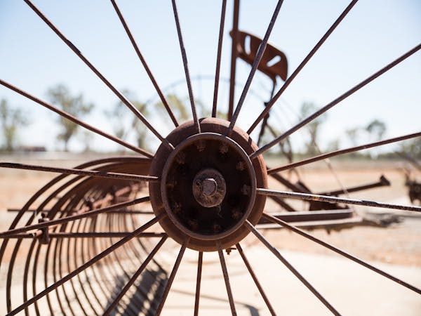 Old Machinery Display