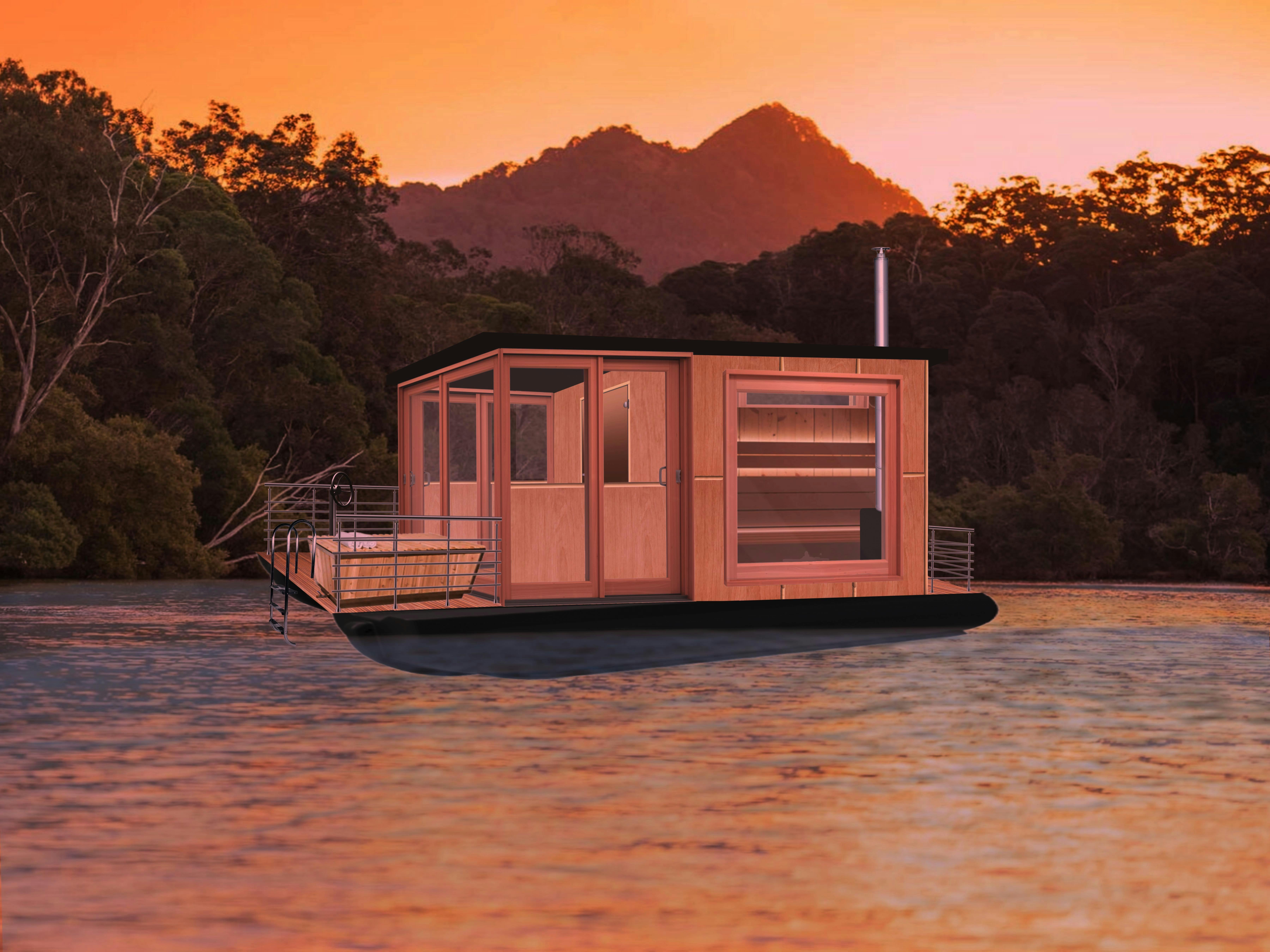 Bjørn Floating Sauna