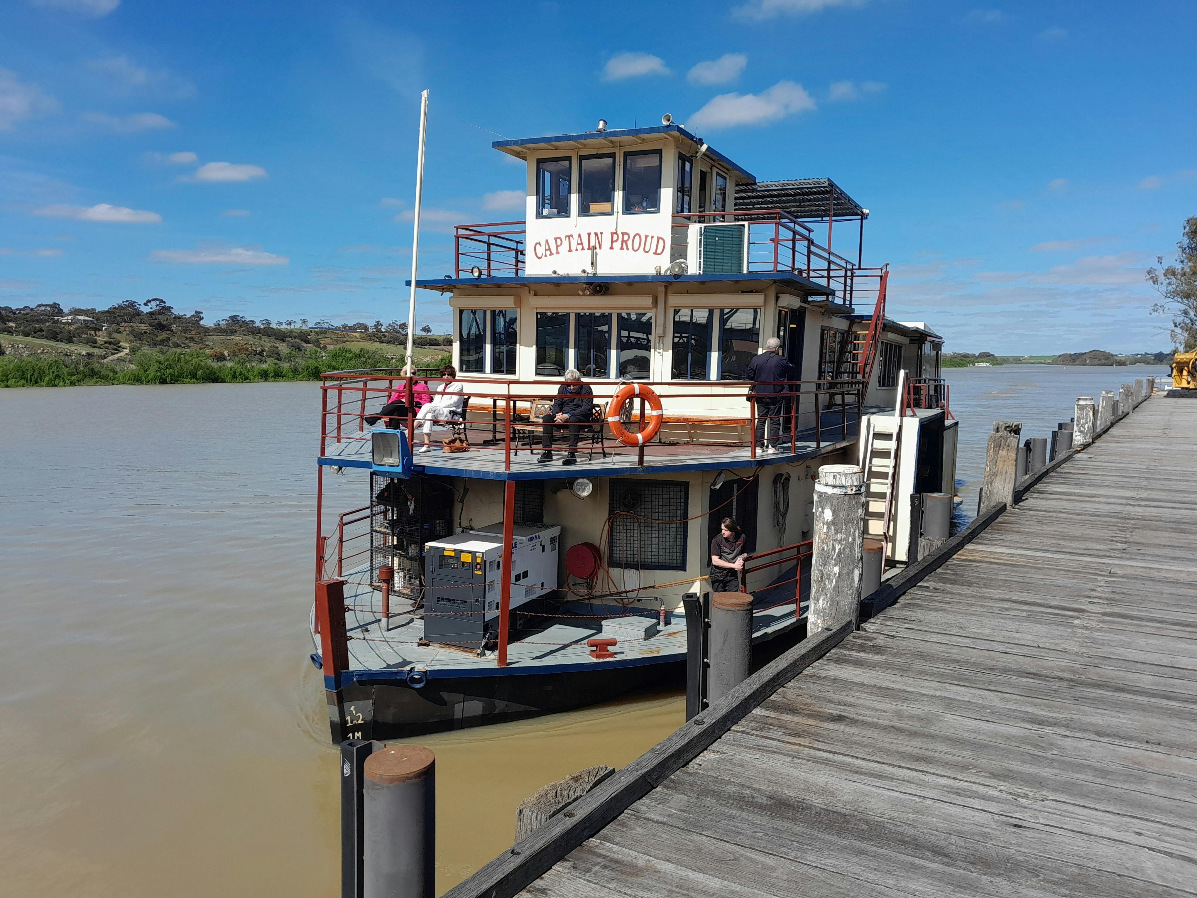 Captain Proud Paddle Boat