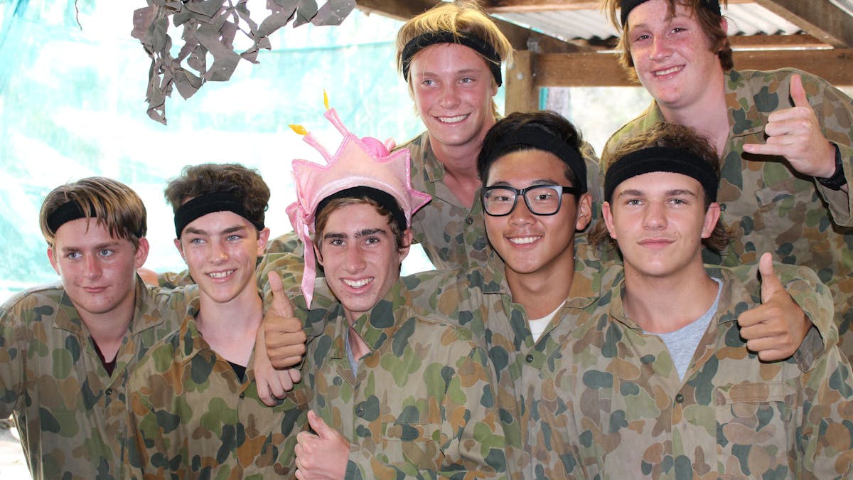 Birthday party at paintball