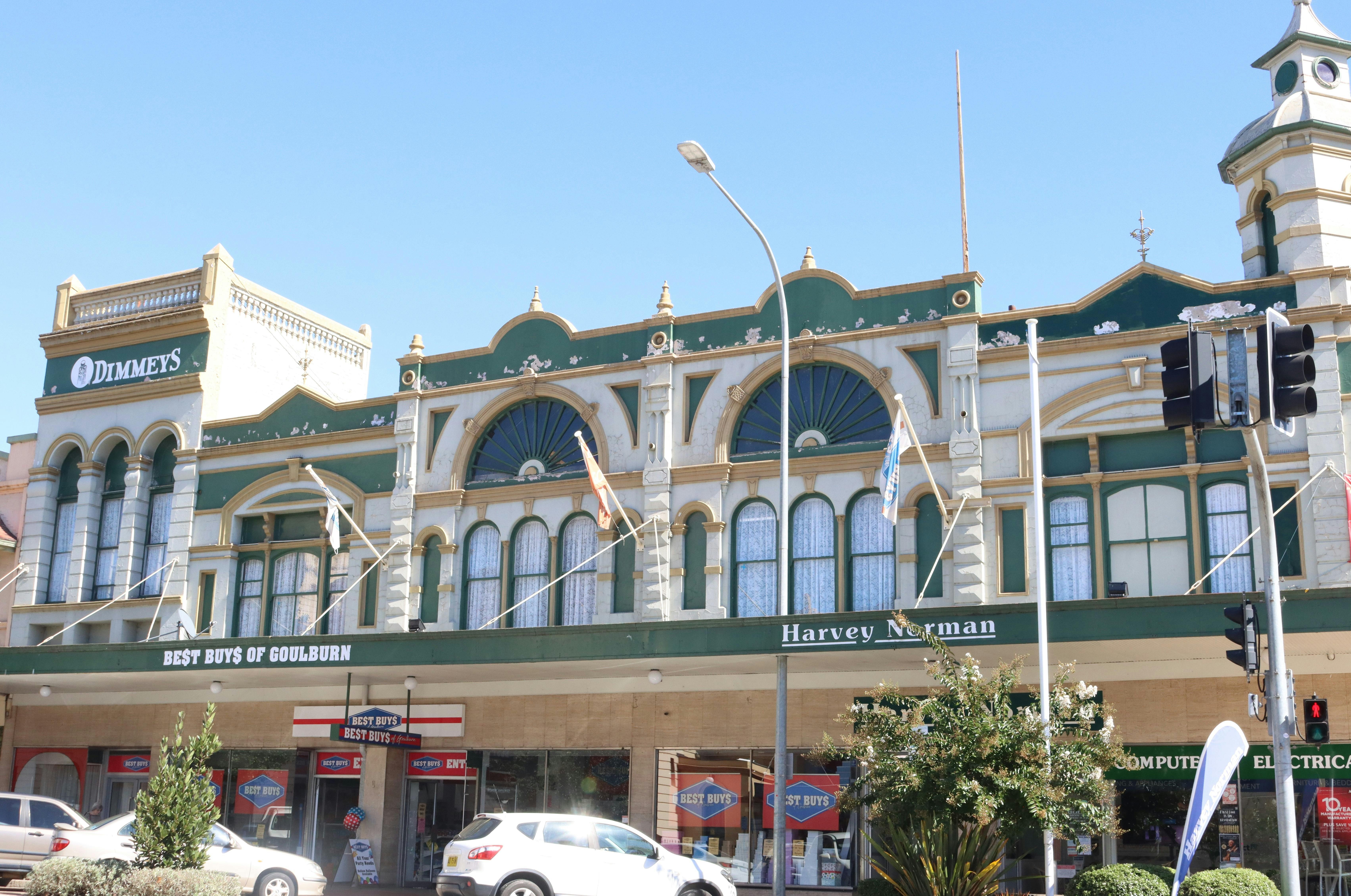 The Old Mechanics Institute Technical School to  Commercial Banking Co. of Sydney Building