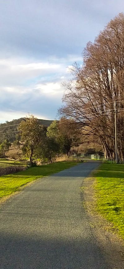 Adelong Falls Walk , along Adelong Creek from town to the Adelong Falls Gold Mill Ruins