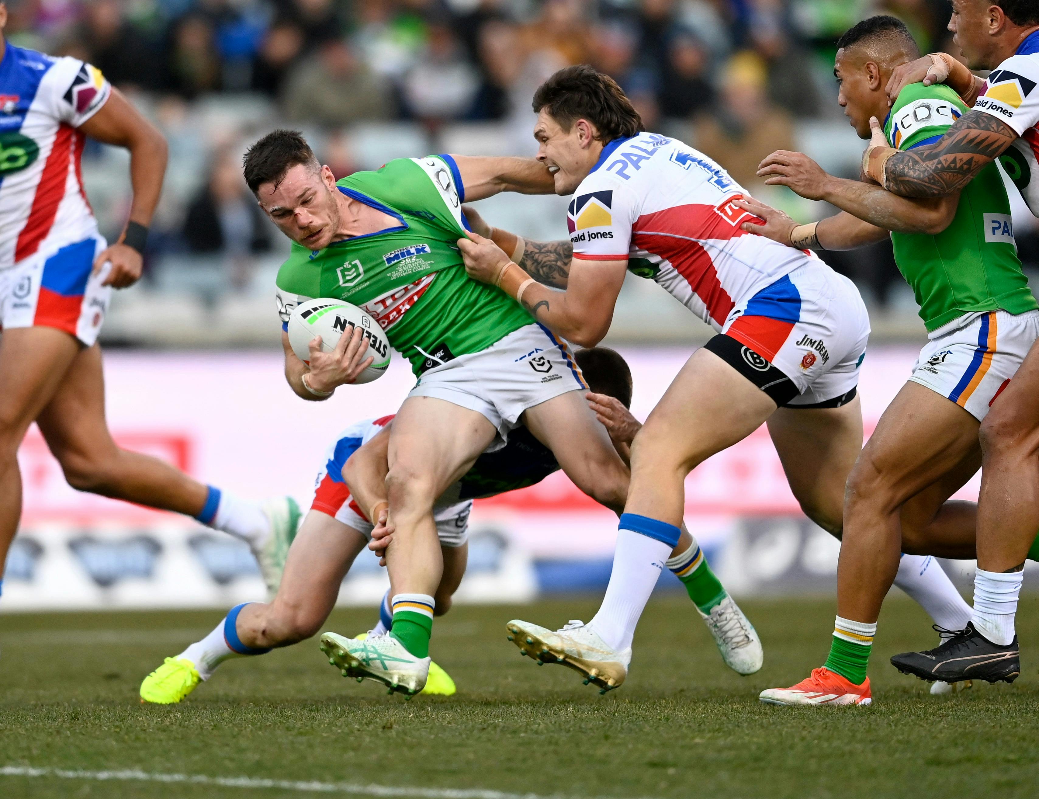 Raiders v Knights - NRL Round 21