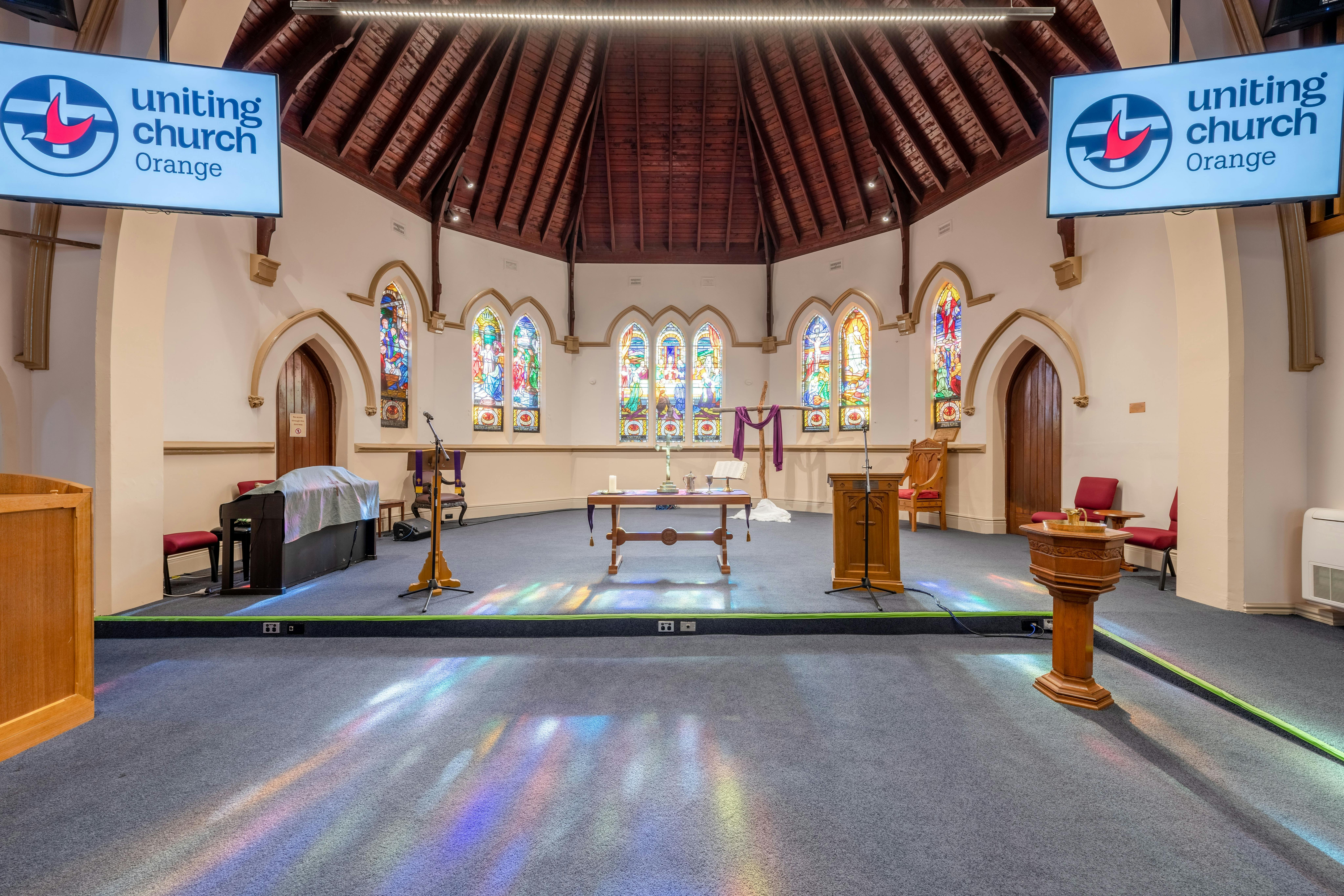 Church Interior Front