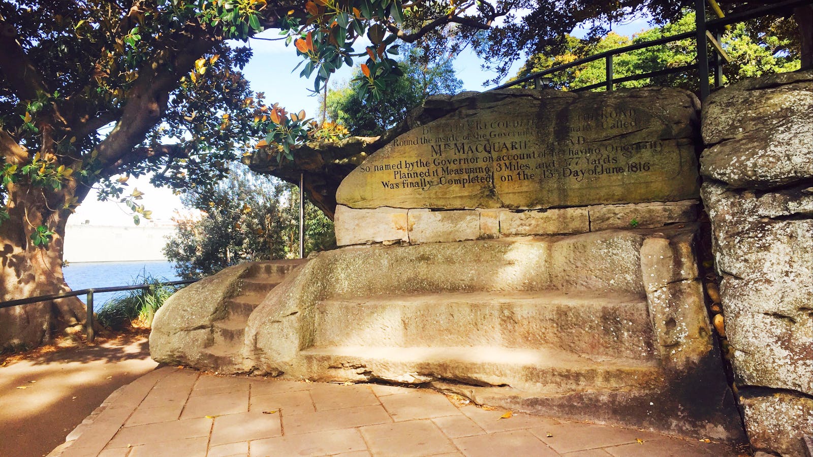 Mrs Macquarie's Chair Sydney