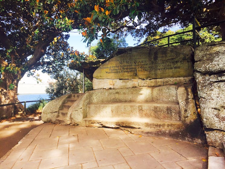 Mrs Macquarie's Chair