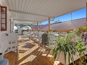 Back deck hideaway