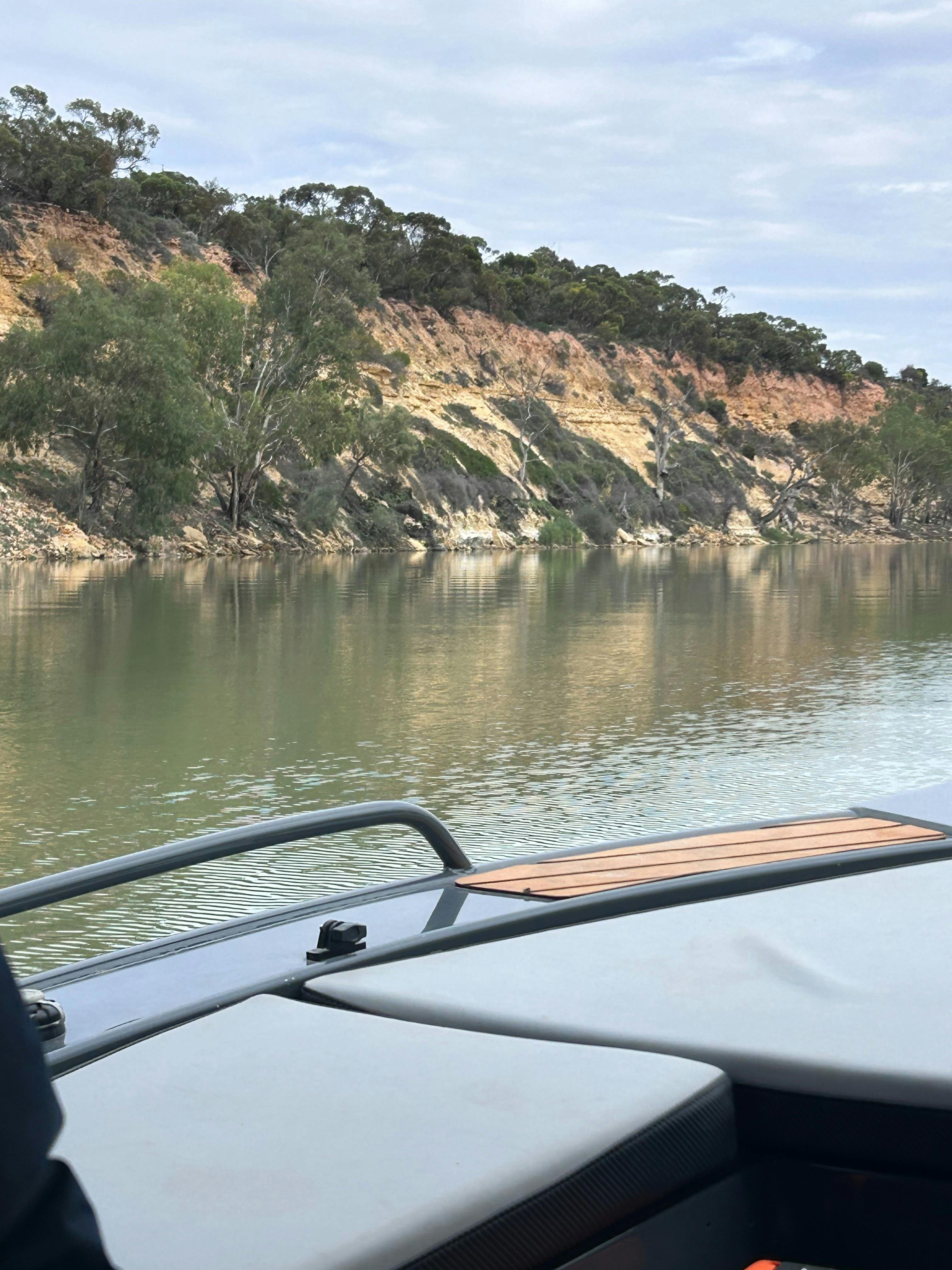 A stunning series of cliffs near Hogwash Bend in the Riverland