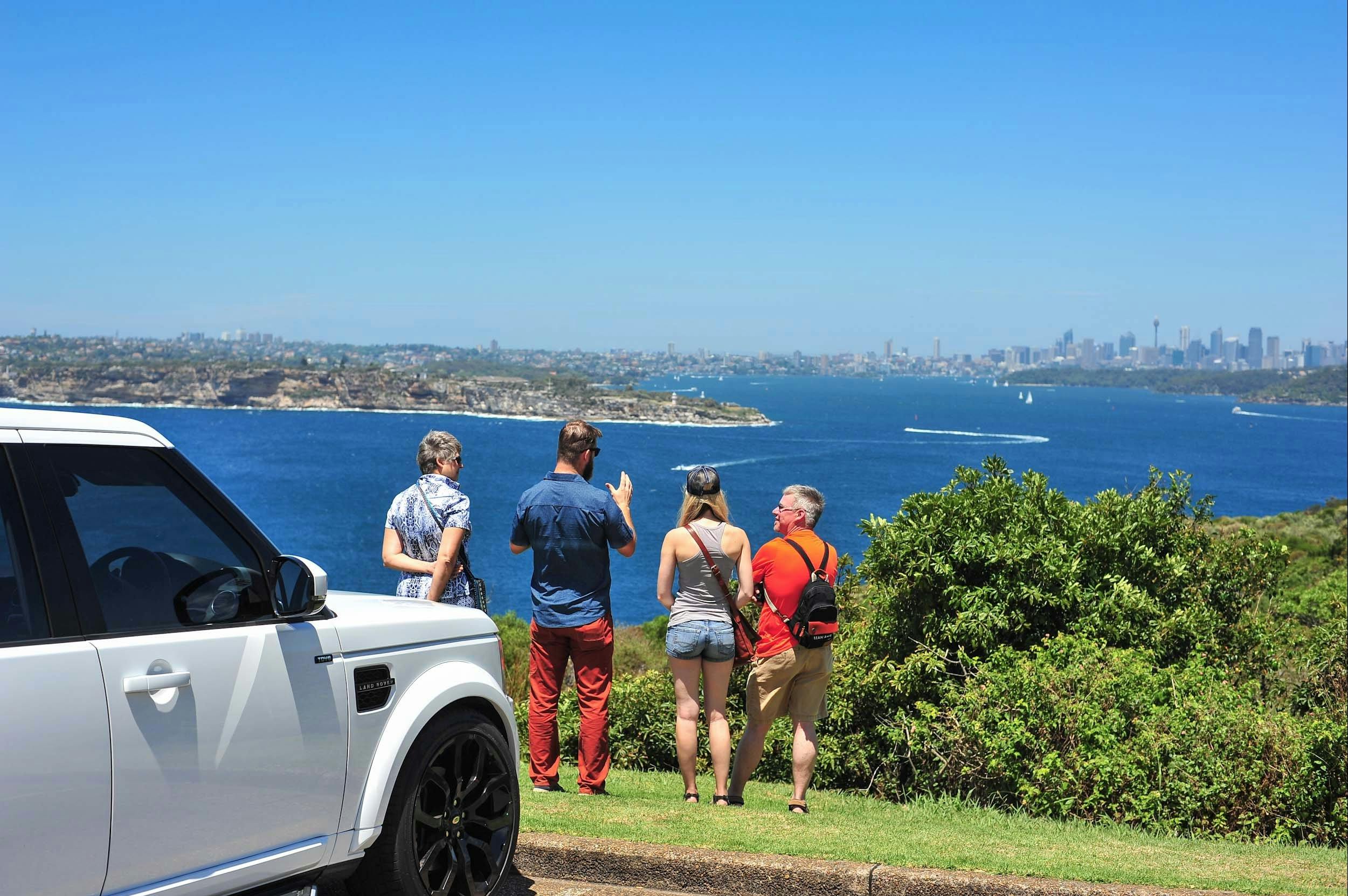 Sydney harbour and city views