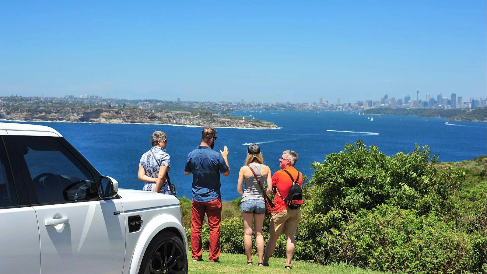 Sydney harbour and city views
