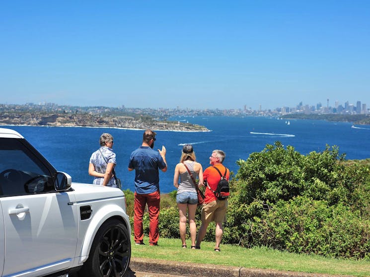 Sydney harbour and city views