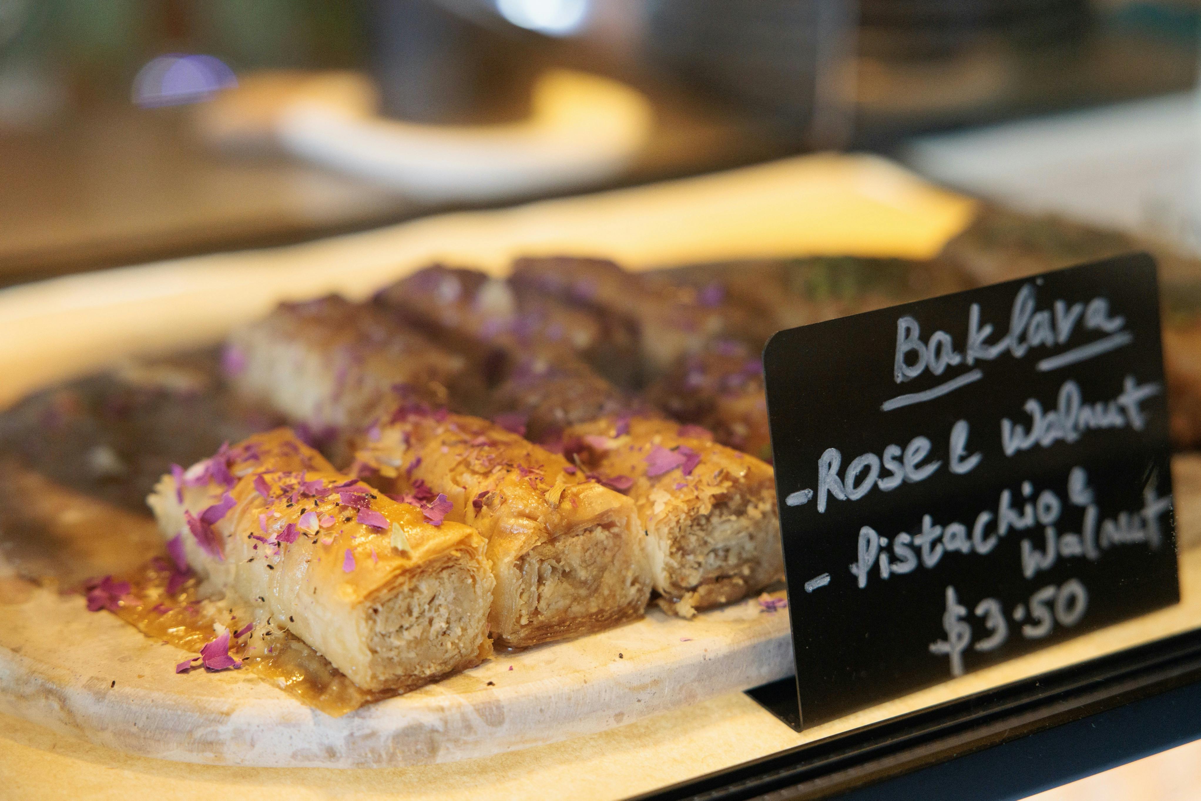 Image of pastry cabinet