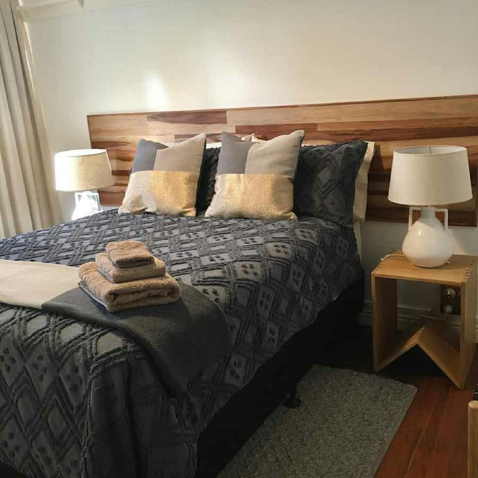 Tastefully furnished bedrooms
