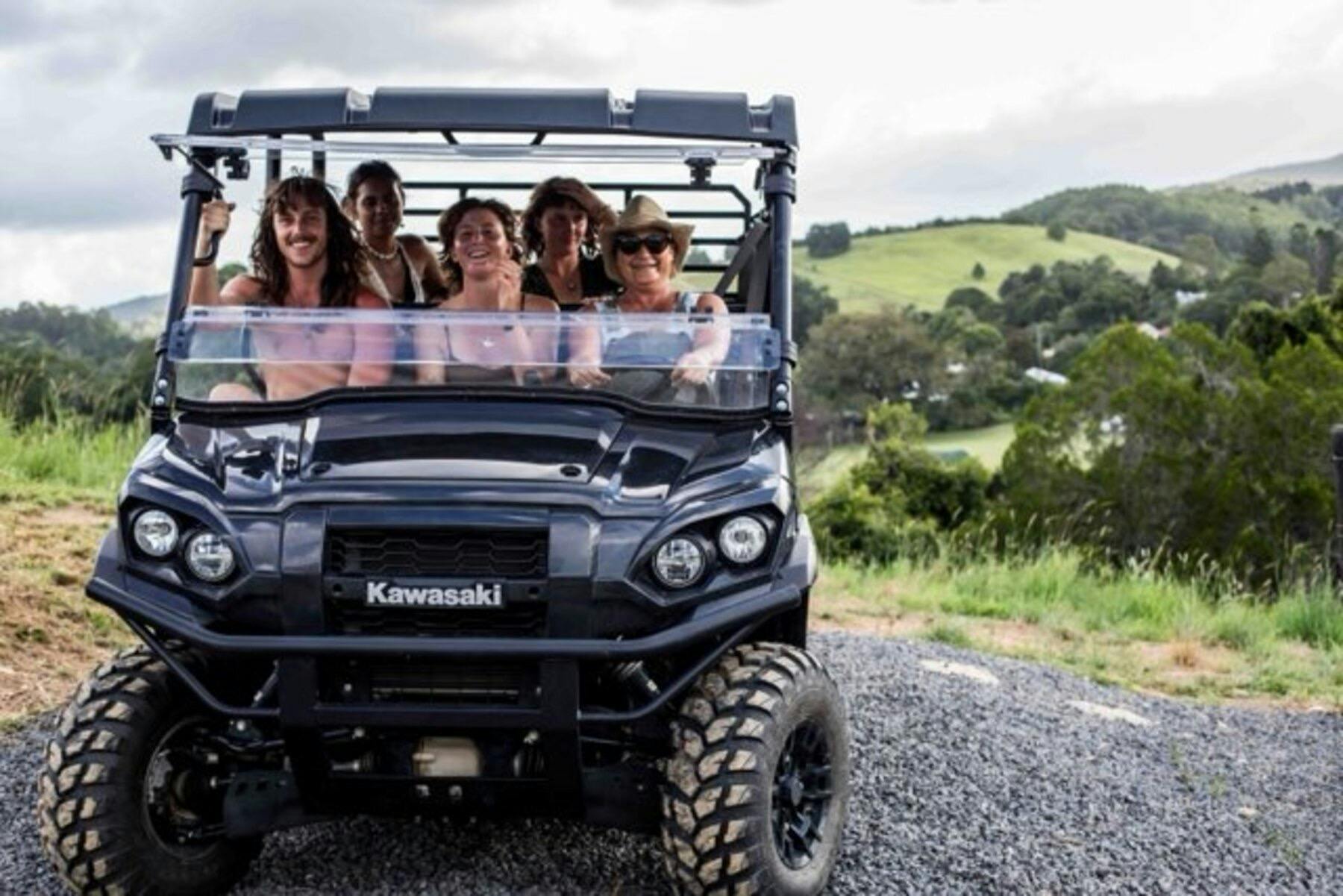 Your host Lisa will transport you via buggy to the Bathhouses and collect you after 2 hours