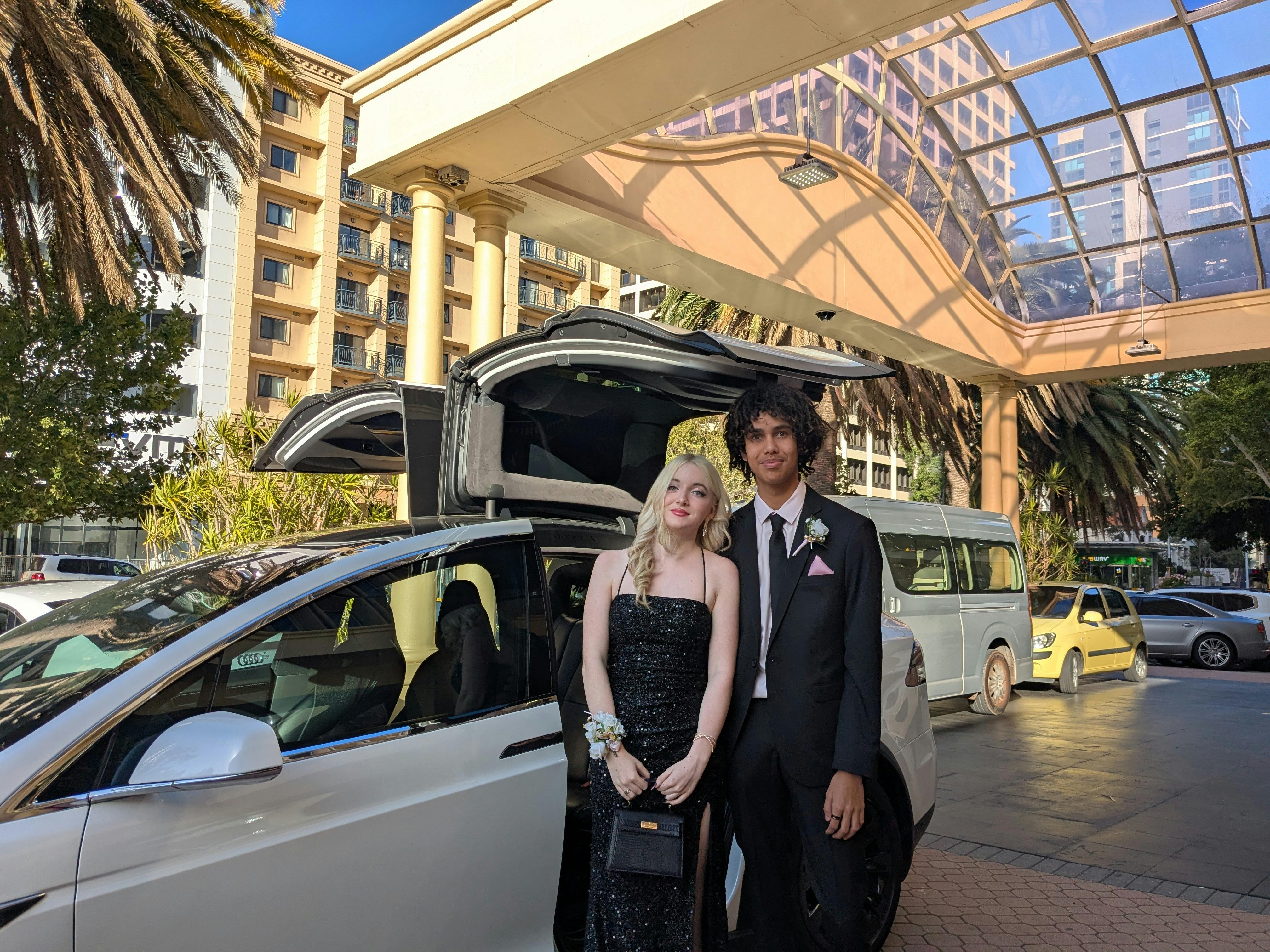 Tesla Model X at Ball