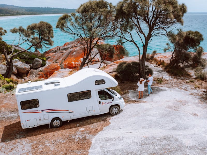 Bay of Fire in Tasmania