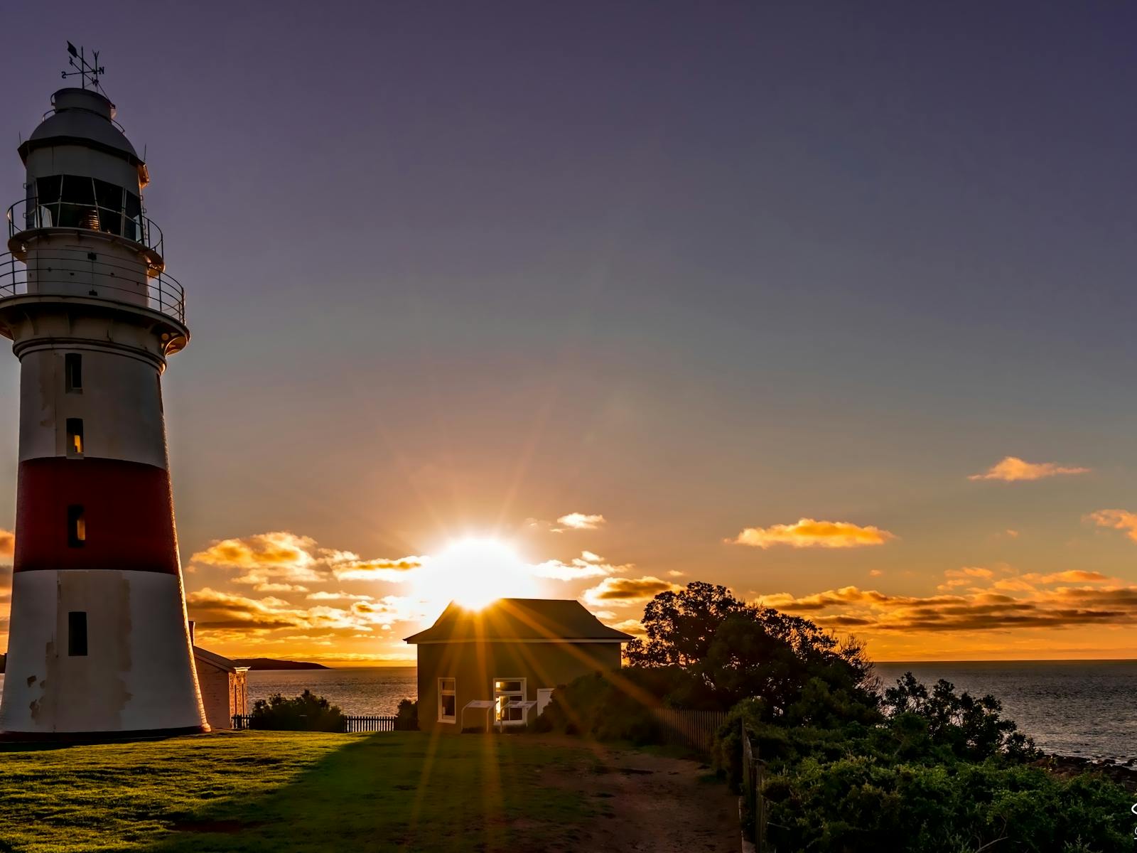 Sunset - Low Head Lighthouse
