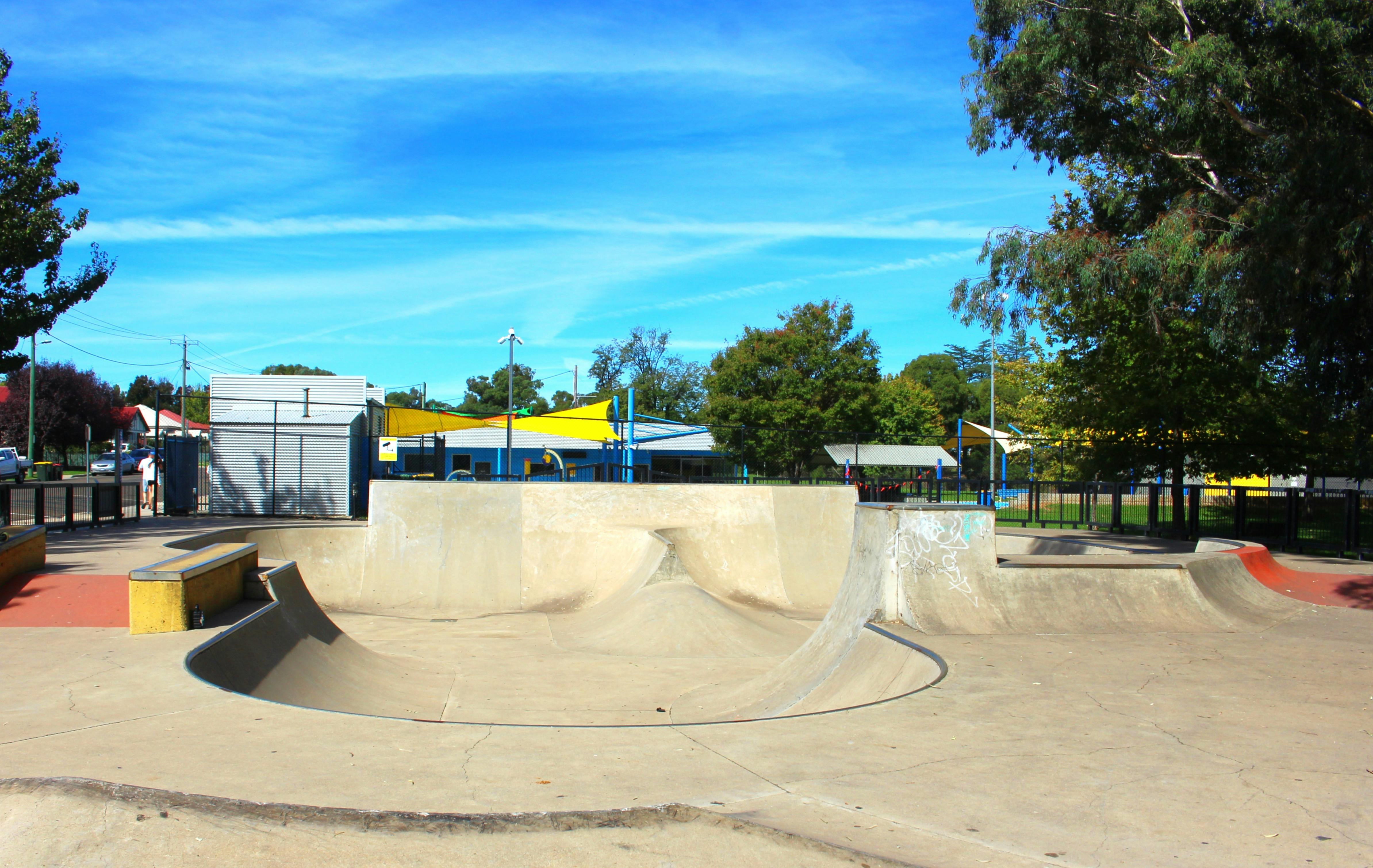 Young Skate Park bowl