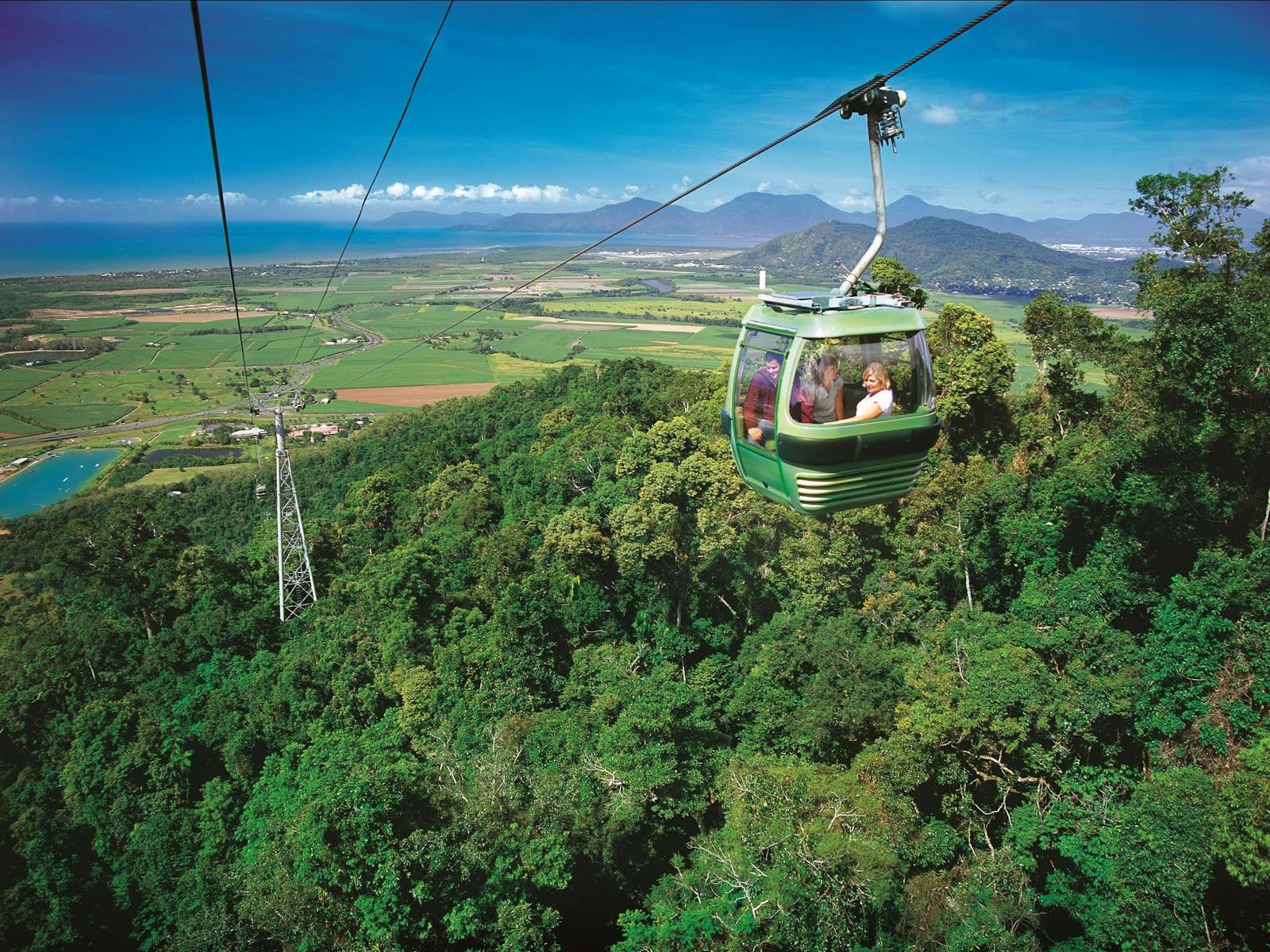 skyrail cable way to Kuranda