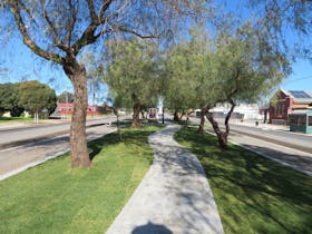 Main street rest area