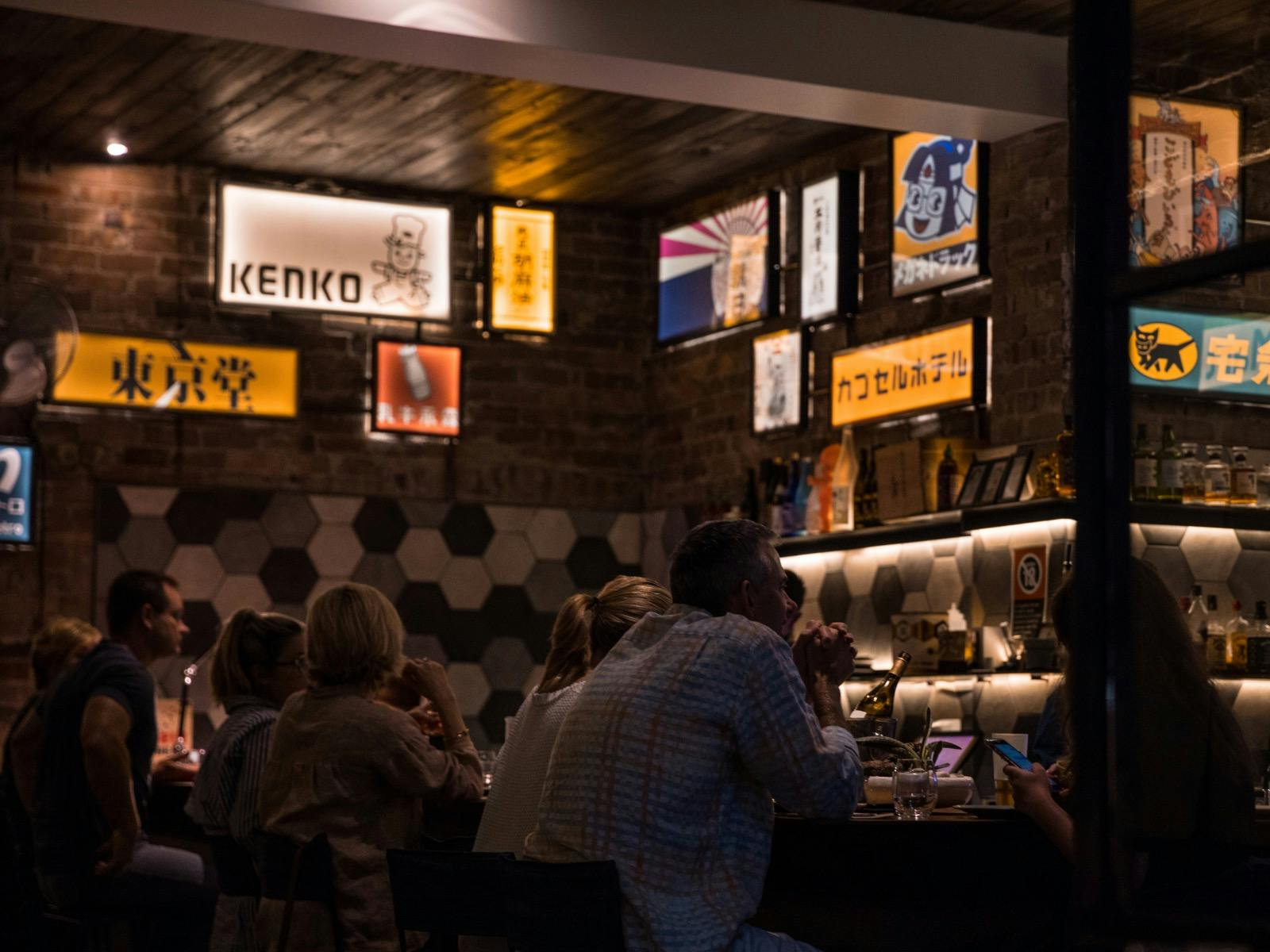 Sunset Sabi interior