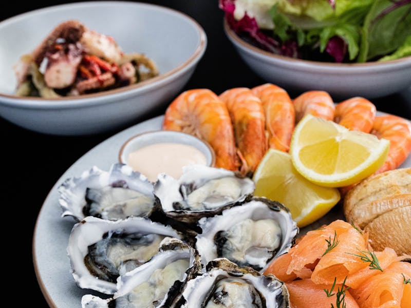 Oysters, Antipasto, Seafood