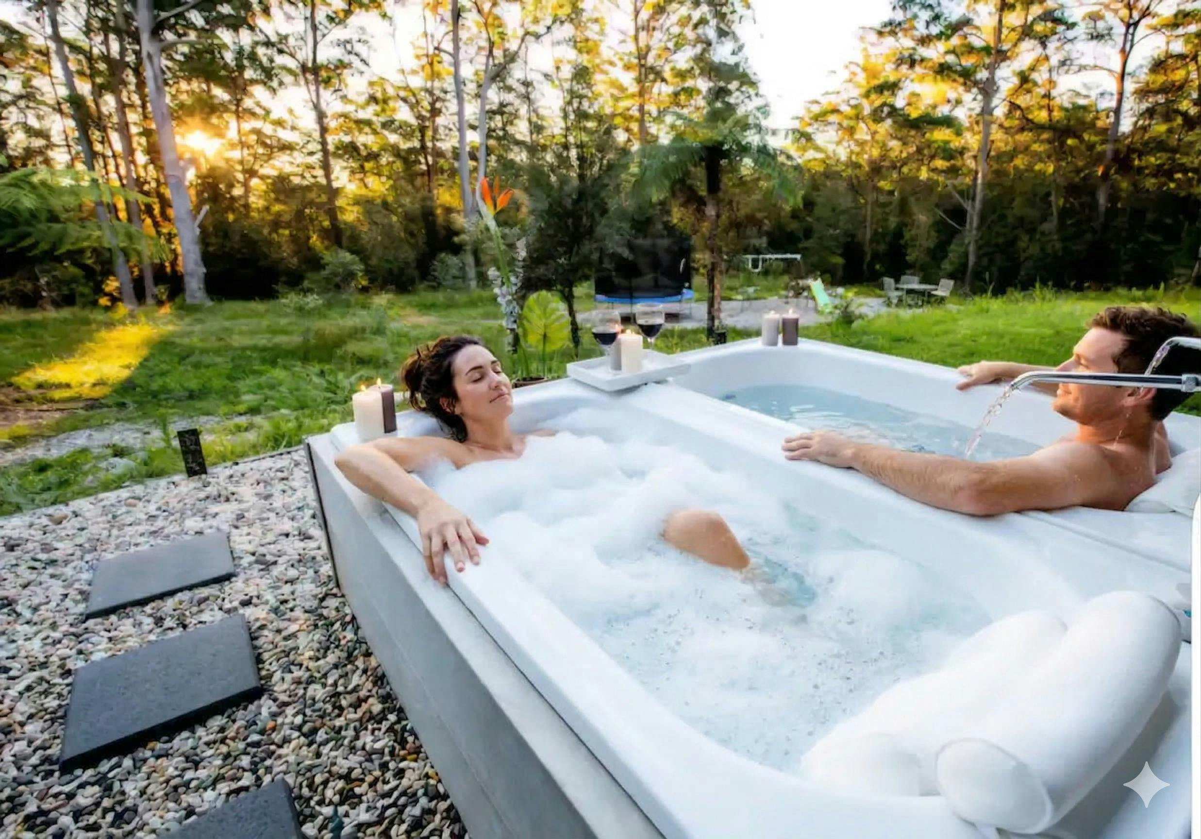 Soak, relax, and reconnect in total seclusion. Enjoy forest walks, river access in bliss