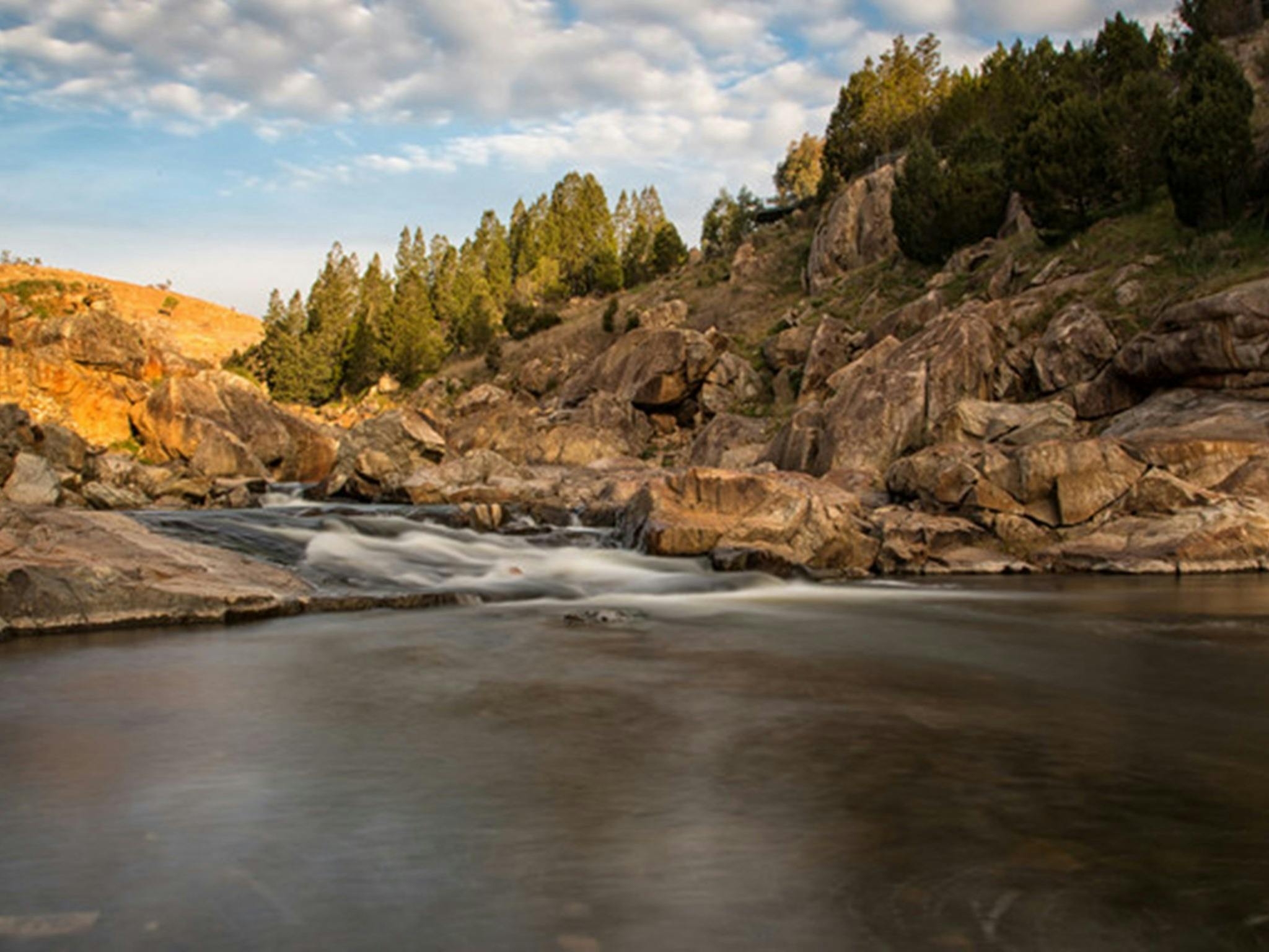 Adelong Falls Gold Mill Ruins
