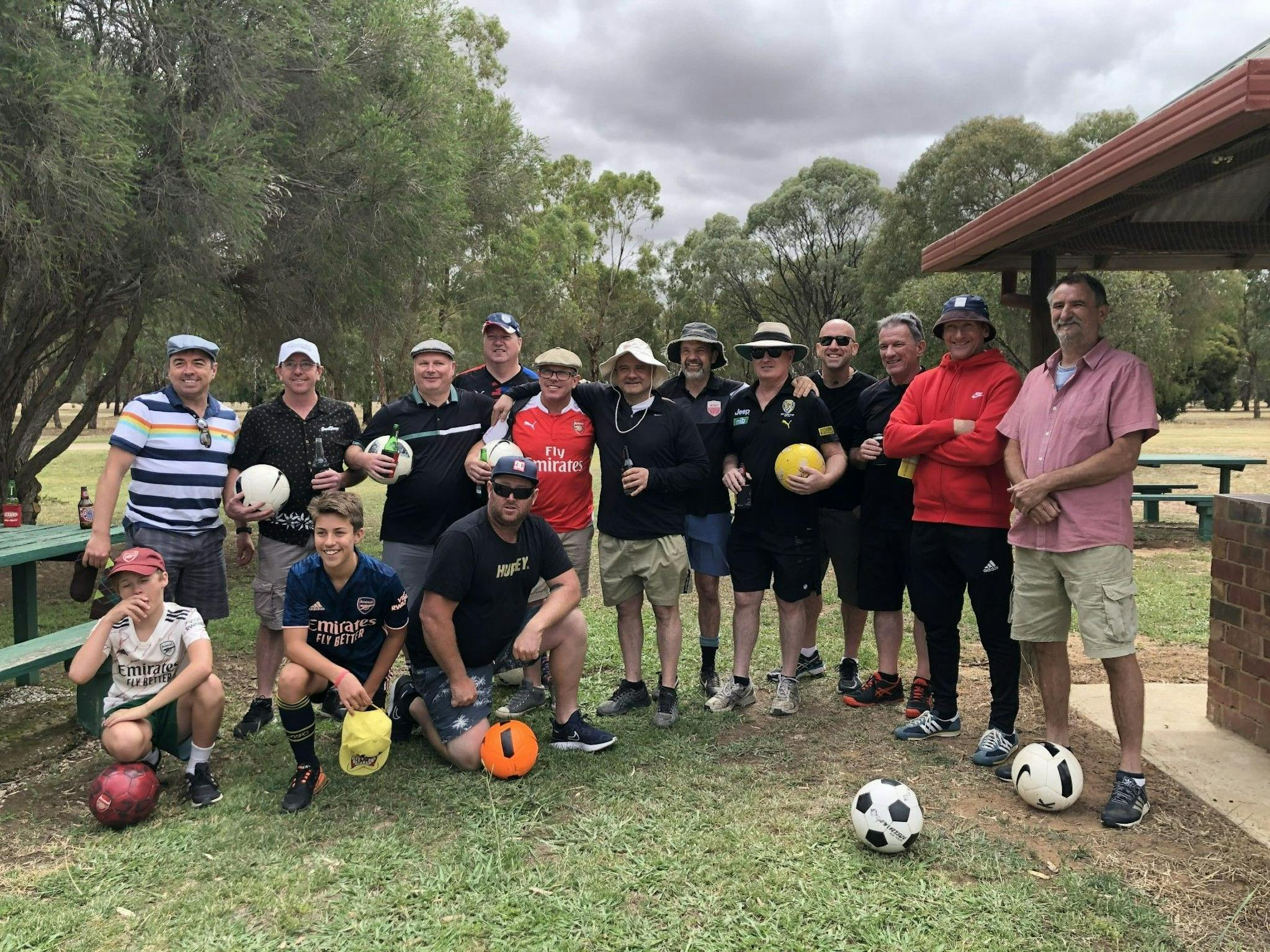 Grab some mates and play footgolf