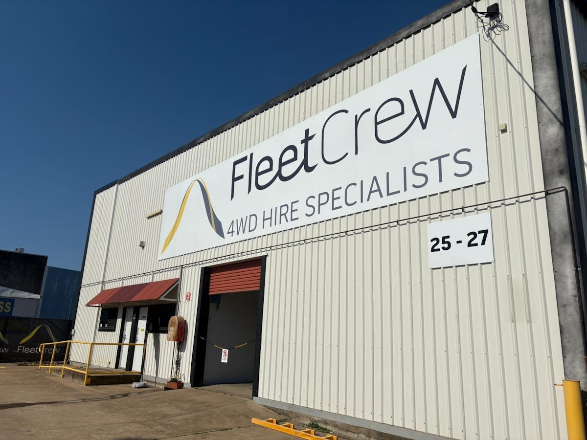 FleetCrew shop front in Townsville