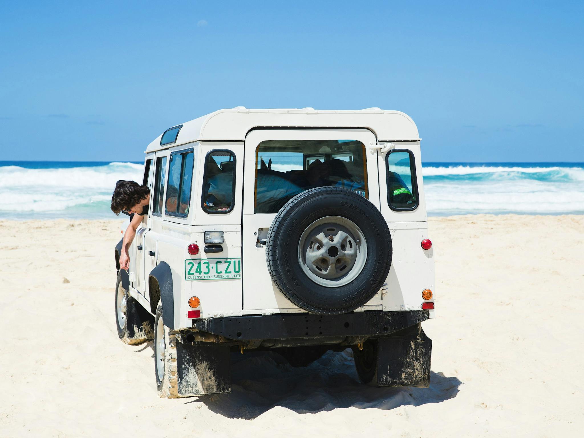 Great Beach Drive, Fraser Island. Great Beach Drive, Fraser Island.