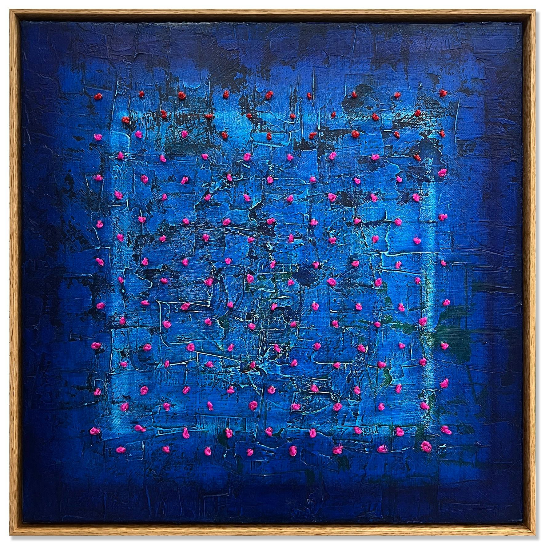 Madeleine Tuckfield-Carrano -  Memory of Dawn,  2024,  Acrylic/mixed mediaon canvas, 64x64cm