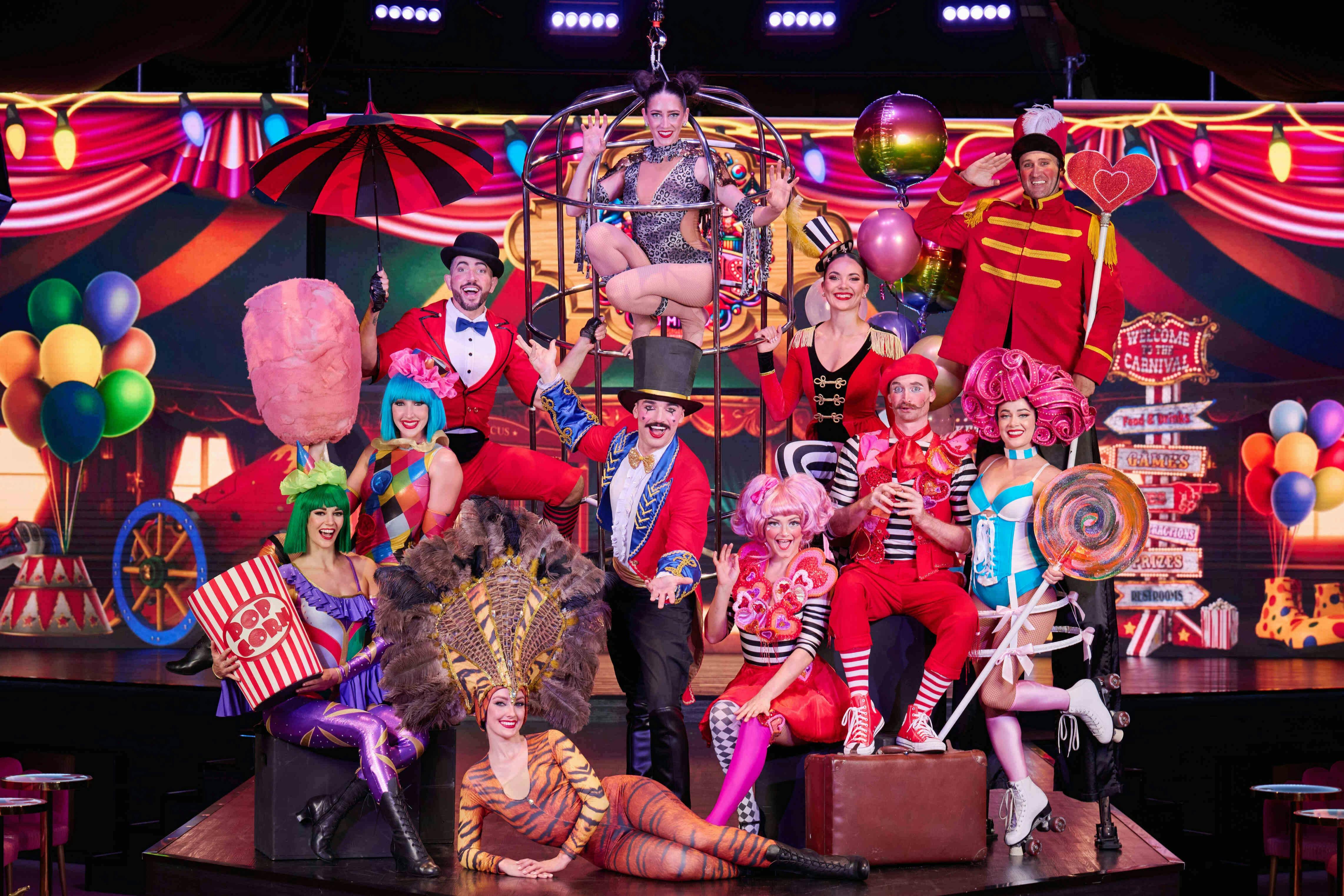 Circus Fun House at The Pink Flamingo Spiegeland