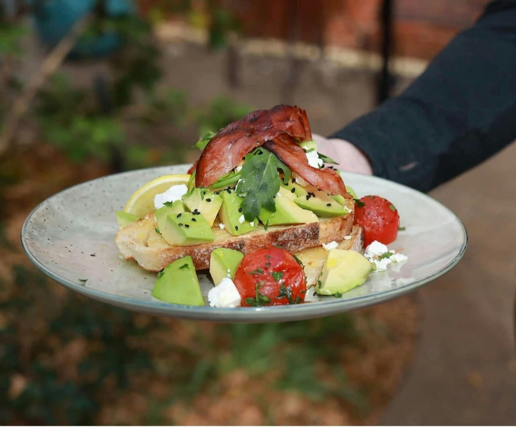 Avocado auf Toast
