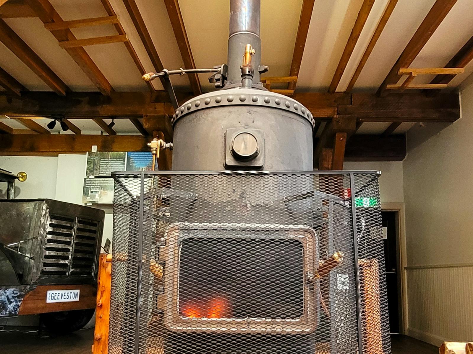 wood burner furnace style heater