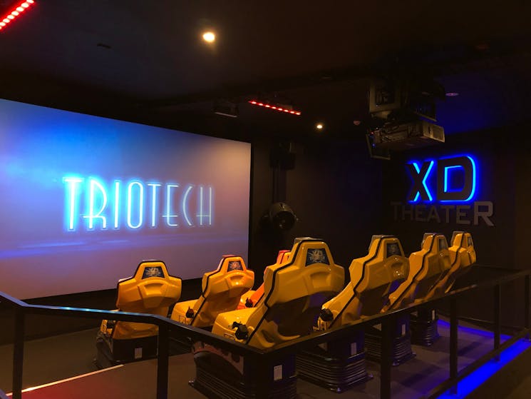 4D Ride Simulator (Triotech XD Theater)