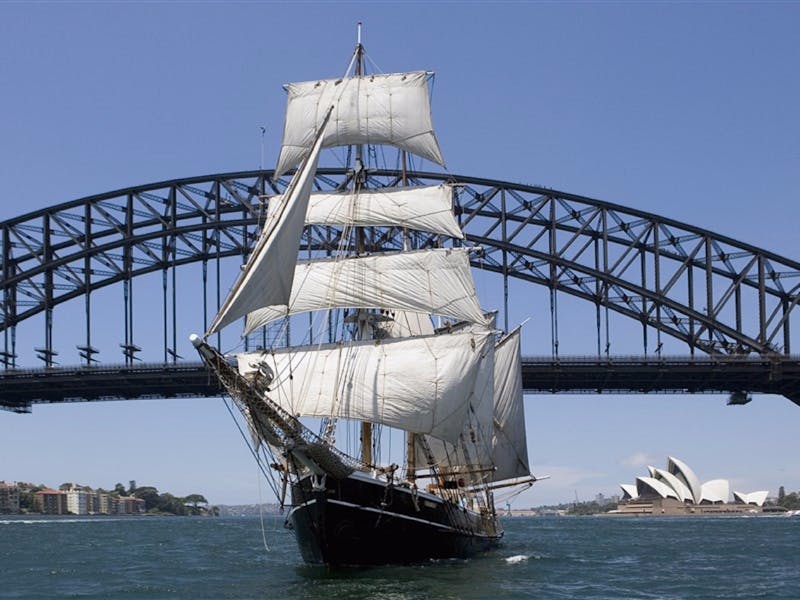 tall ship tour sydney harbour