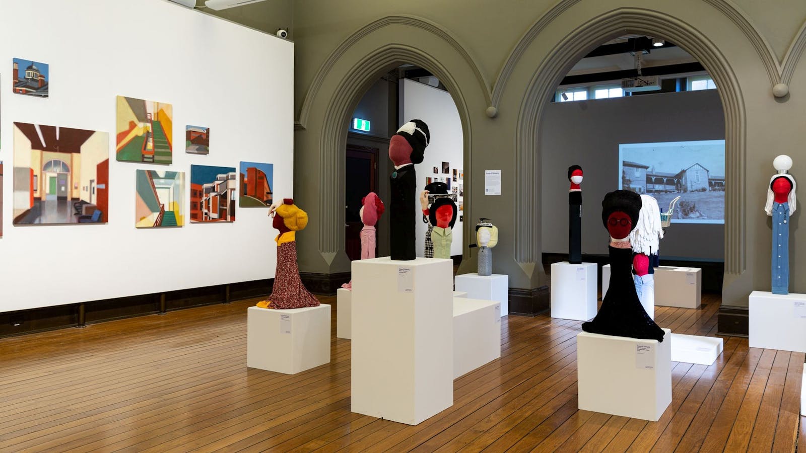 A Conspicuous Object - the Maitland Hospital exhibition installation view