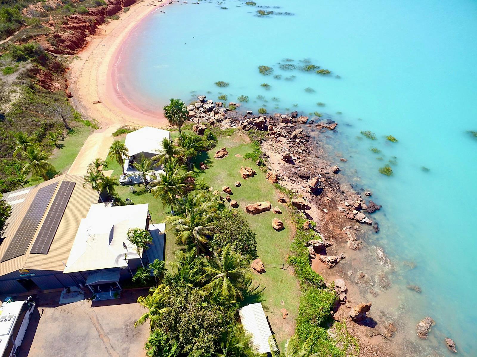 Broome Weddings and Events from above