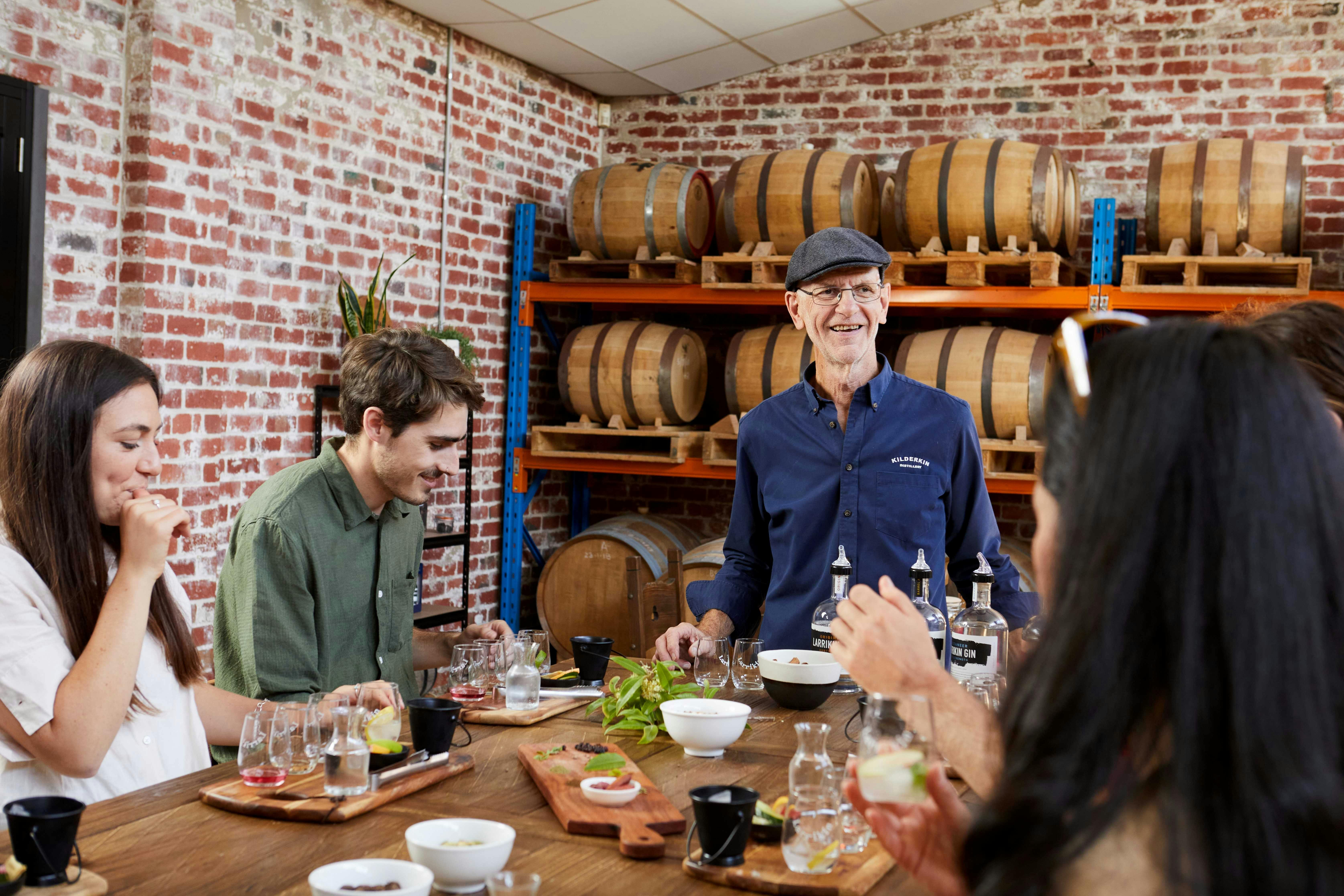 Kilderkin Distillery tasting session