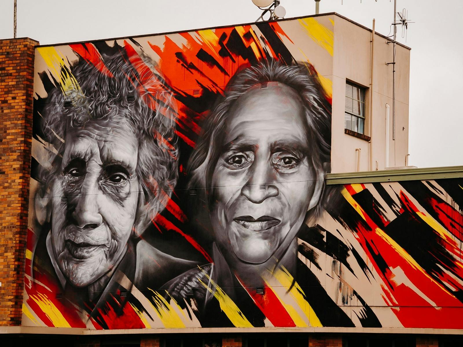 the late Aunty Violet Harrison and late Aunty Mary James