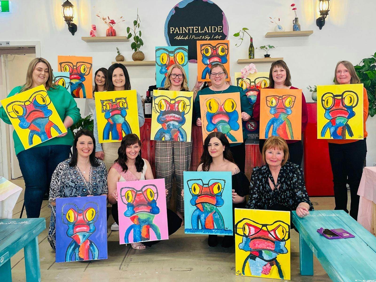 Experience Adelaide Paint and Sip at Sazon Grenfell St Adelaide