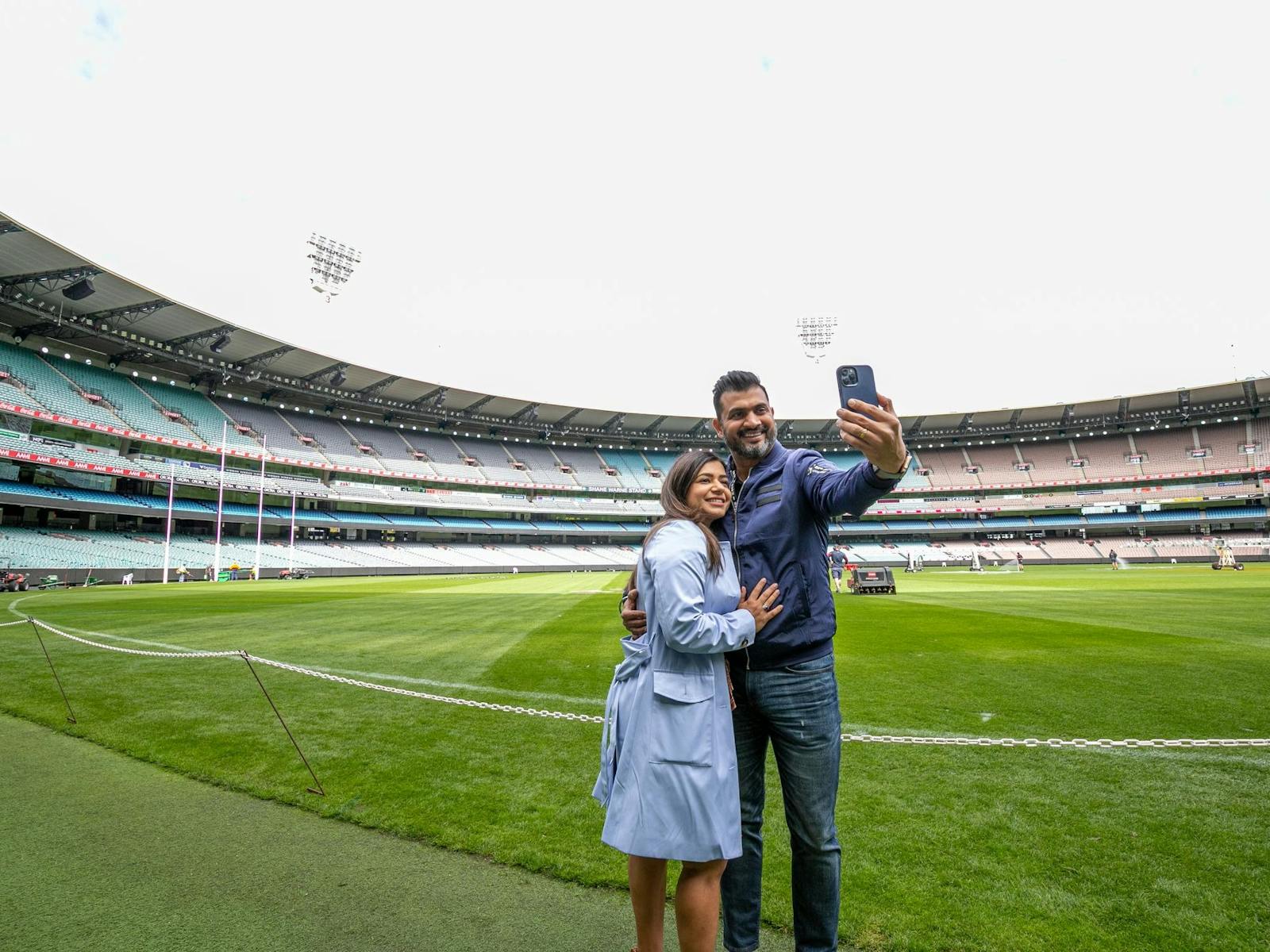 Sideline on an MCG Tour