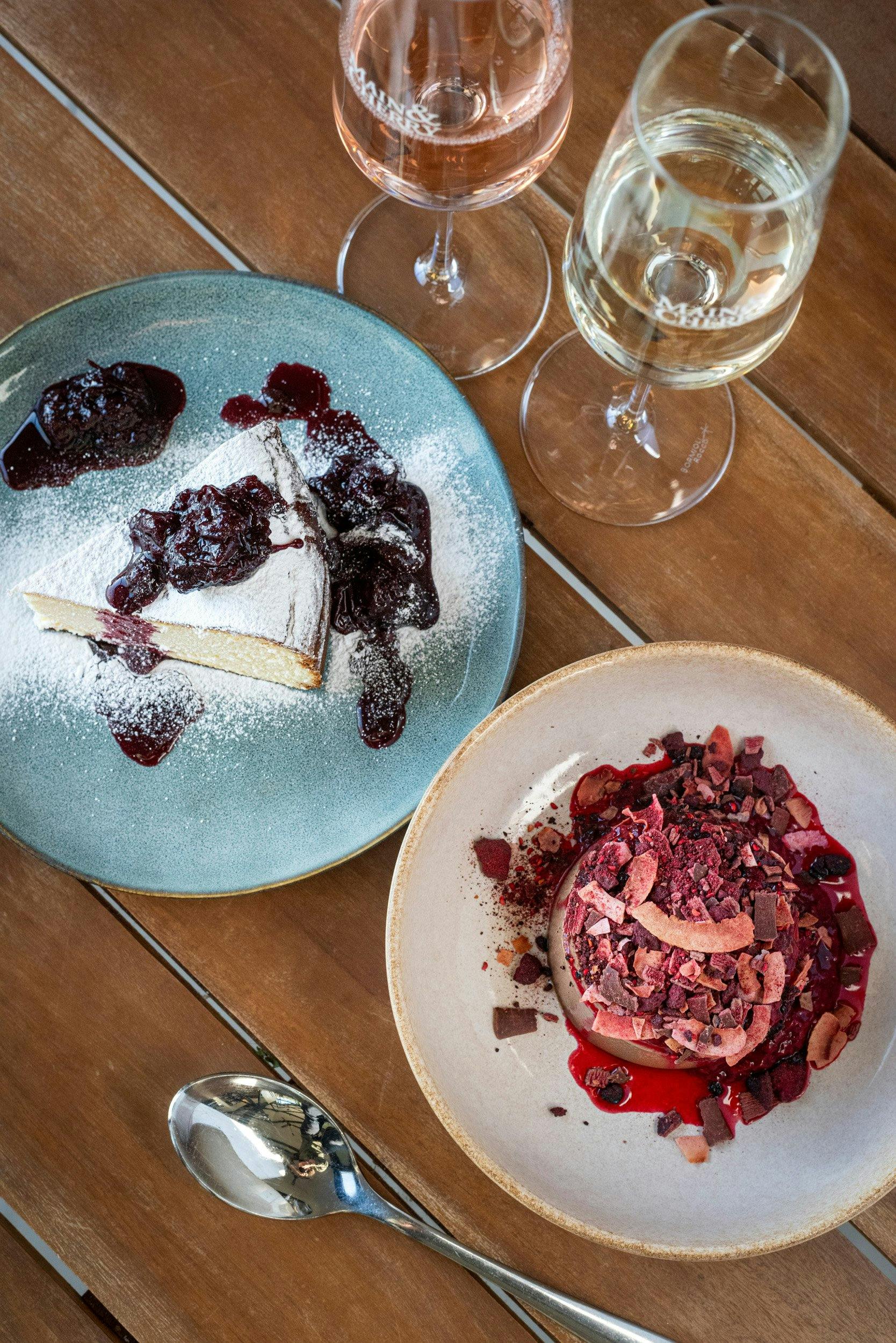 Main & Cherry desserts