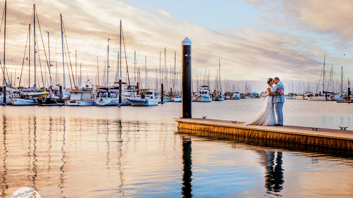 Wedding at the Marina