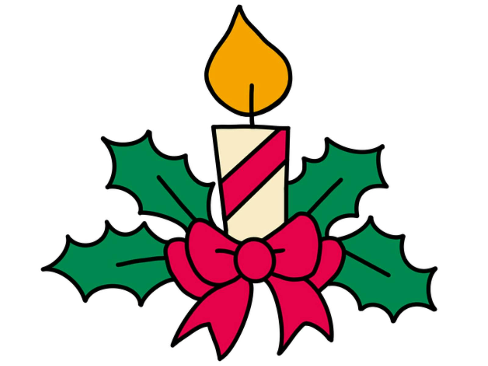 Christmas candle