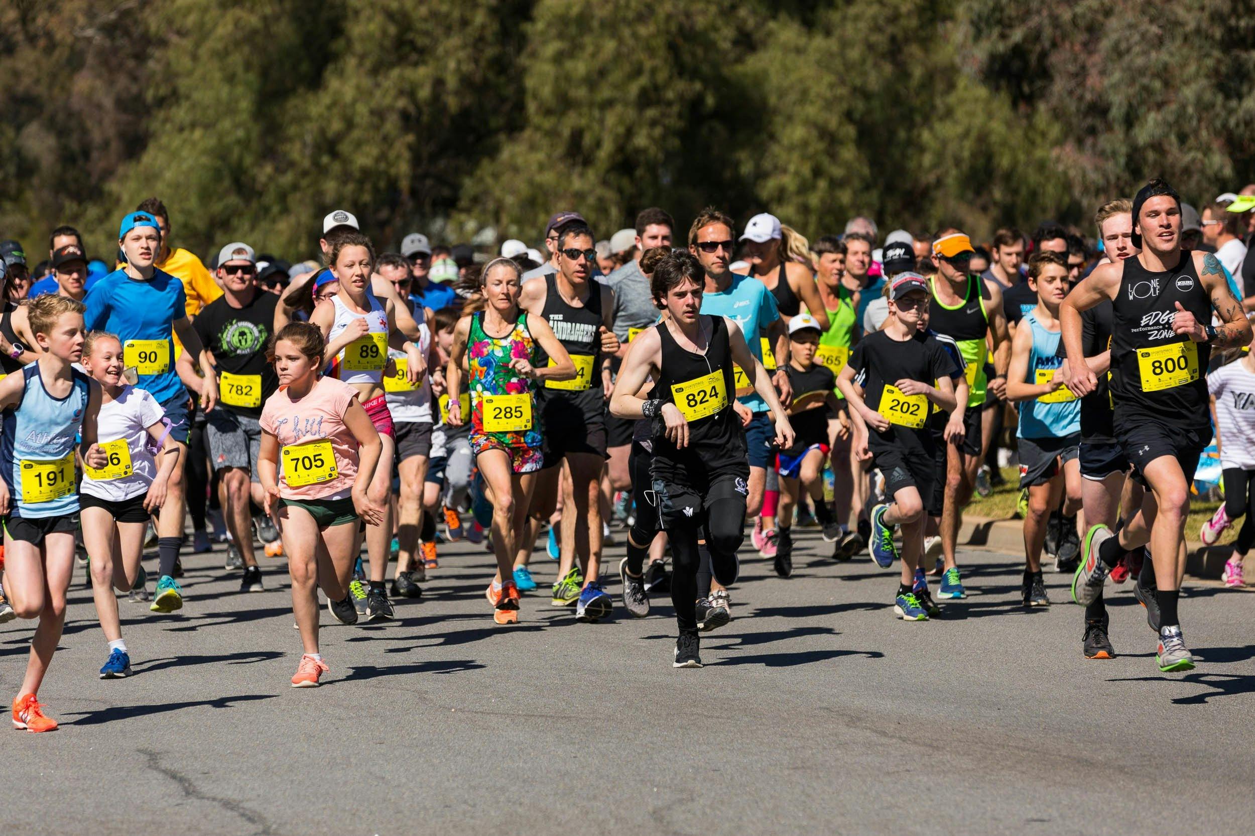 Lake Run Ride - Run Start