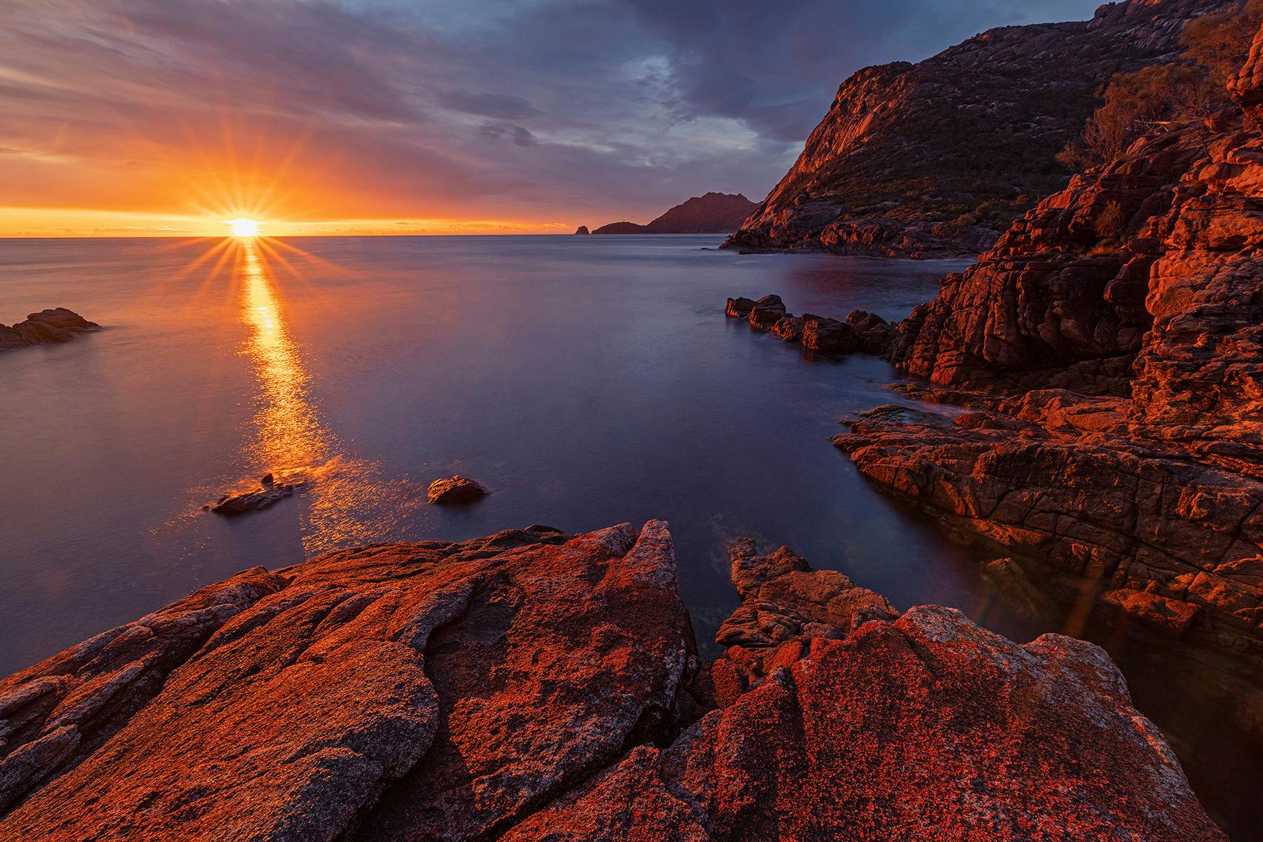 Sunrise at Freycinet National Park