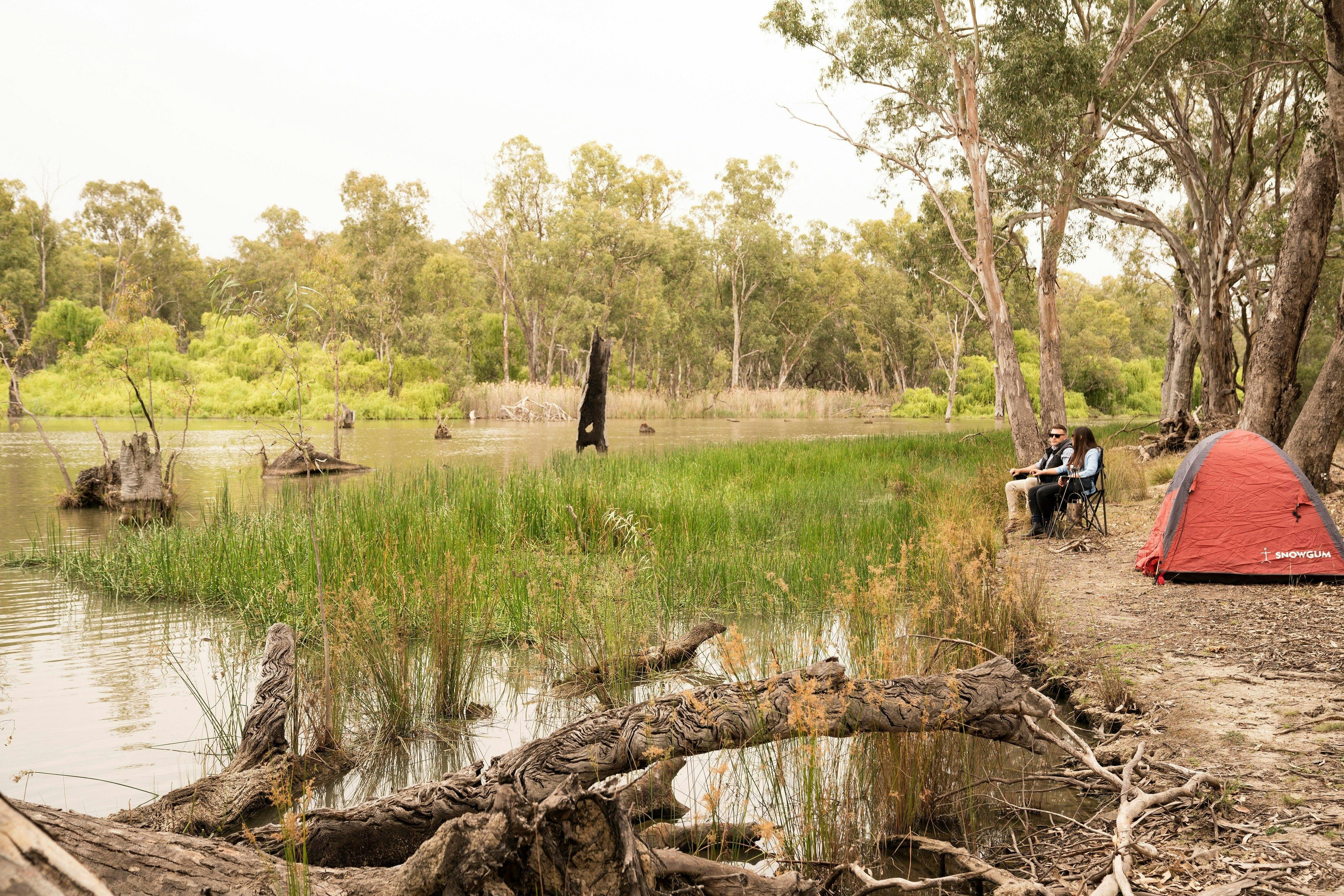 Camping at Rocky Waterholes