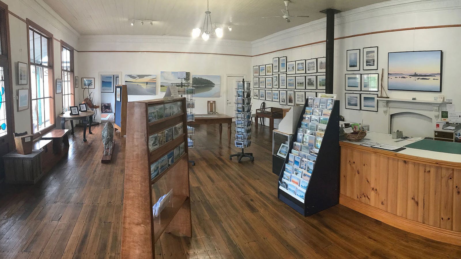 Inside view of Art Gallery